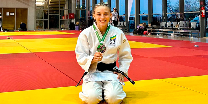 Deu pódio: Judoca da AABB Curitiba é bronze no European Cup 2024