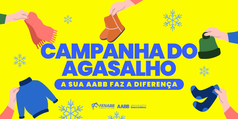 Aqueça neste inverno: AABBs podem realizar ações sociais para arrecadar agasalhos