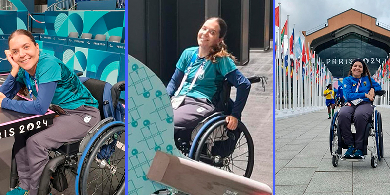 Atleta que treina na AABB Brasília representa o Brasil nas Paralimpíadas