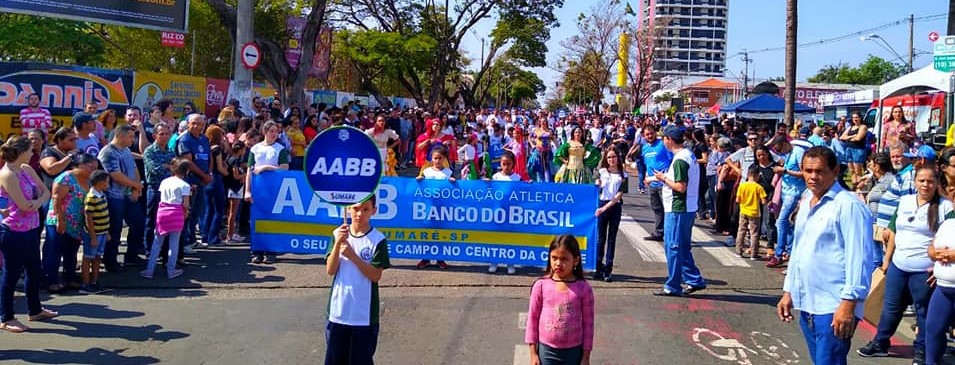 AABB Sumaré participa do Desfile Cívico de 7 de setembro