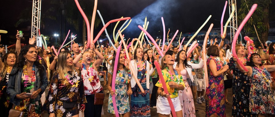 Festa do Hawaii na AABB São Paulo reúne 1,5 mil pessoas