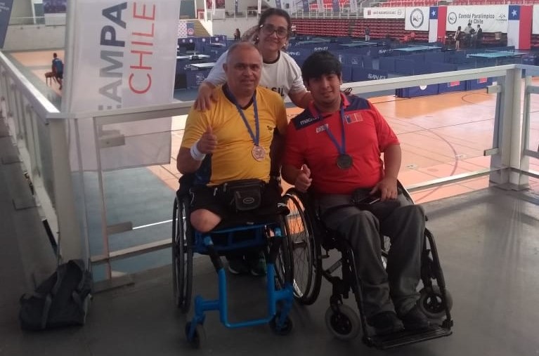 Atleta da AABB Natal conquista duas medalhas no Chile