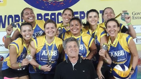 AABB Fortaleza se destaca em evento de vôlei de areia