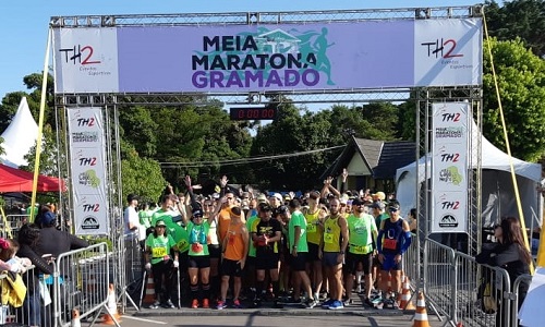 Meia Maratona de Gramado reúne 500 corredores na AABB