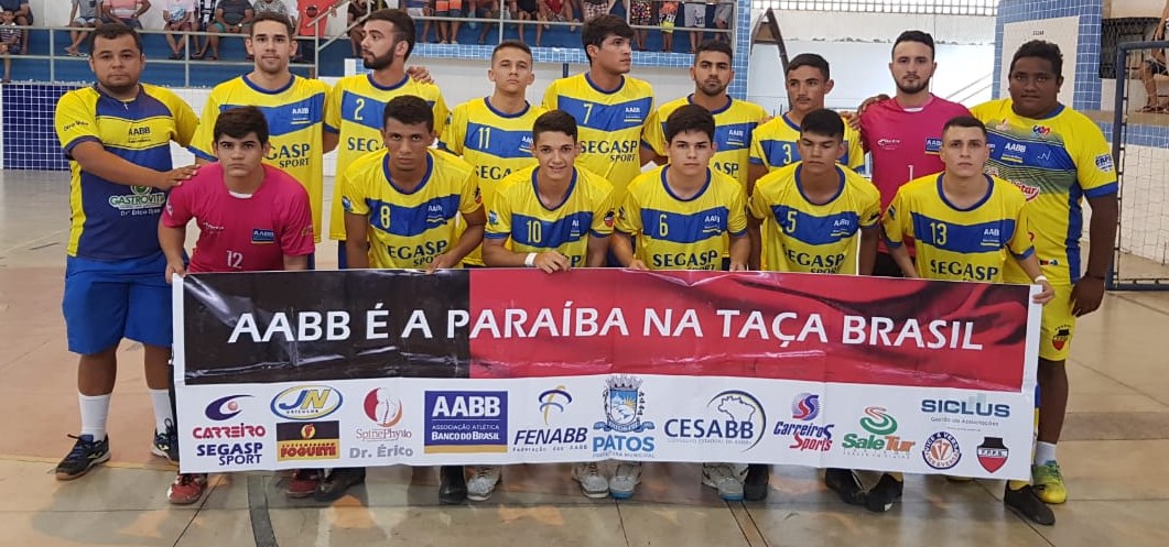 AABB Patos conquista o 1º lugar do Campeonato Paraibano de Futsal Sub-20