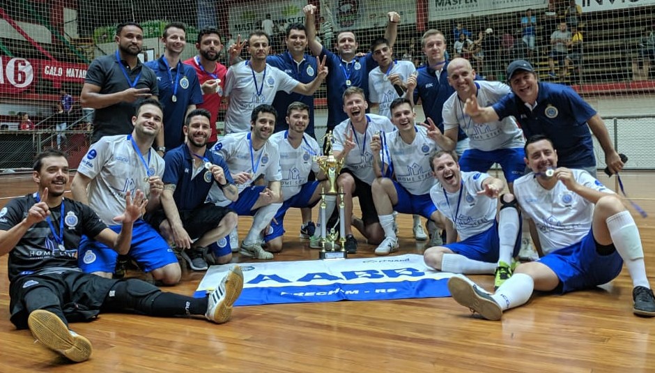 Equipe de futsal da AABB Erechim é bicampeã municipal de futsal