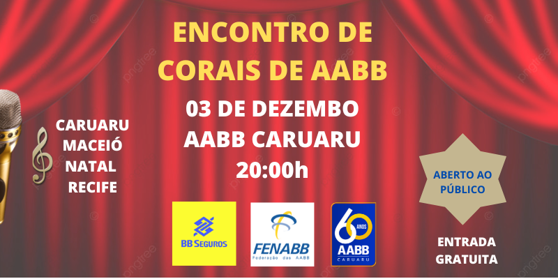 AABB Caruaru promoverá Encontro de Coros neste sábado