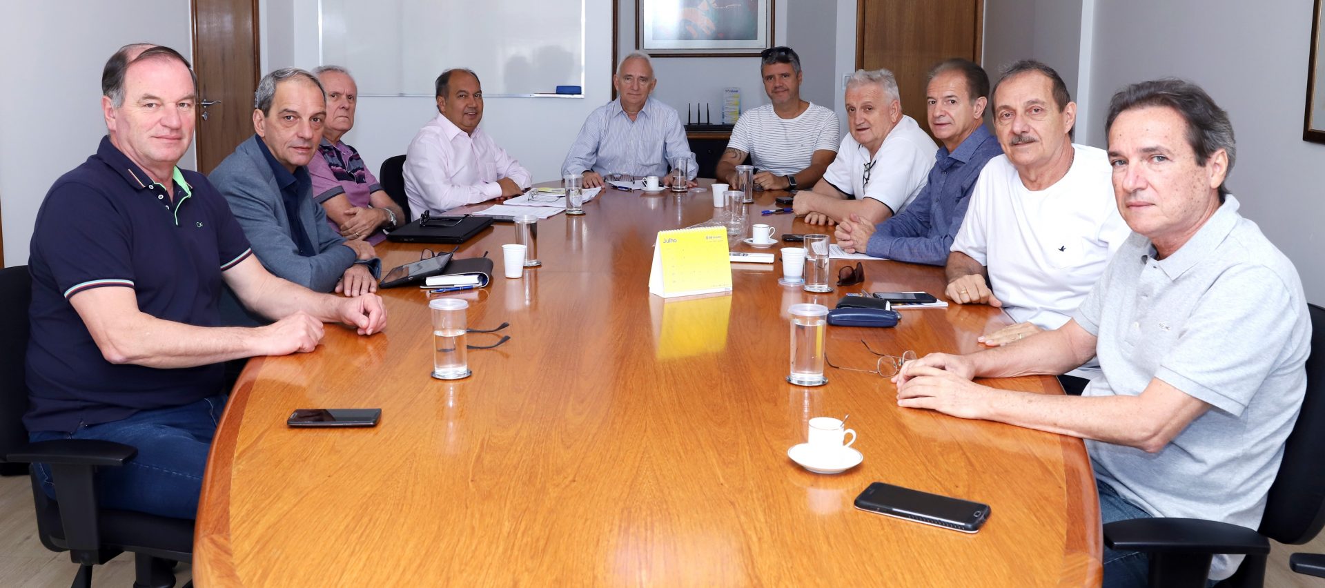 Dia de muito trabalho para os membros do Conselho Deliberativo