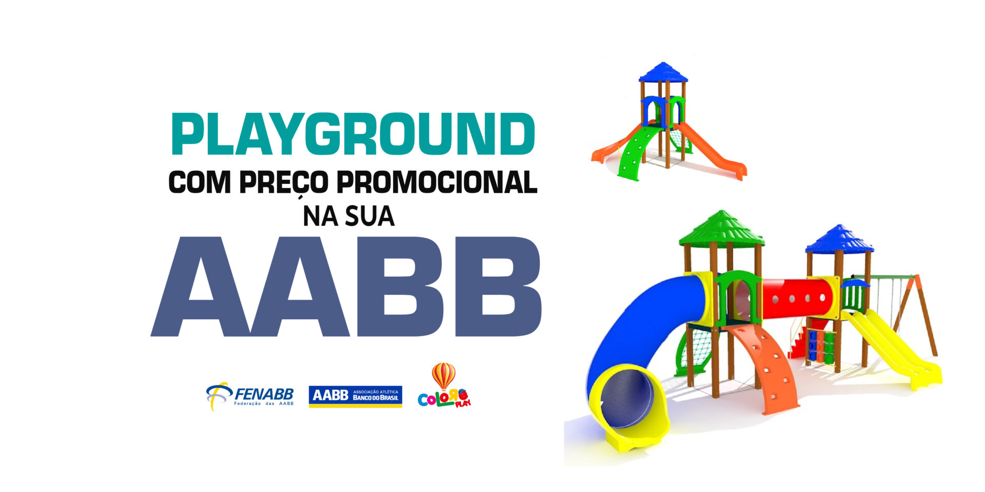 AABBs agora contam com fornecimento de playground com preços promocionais