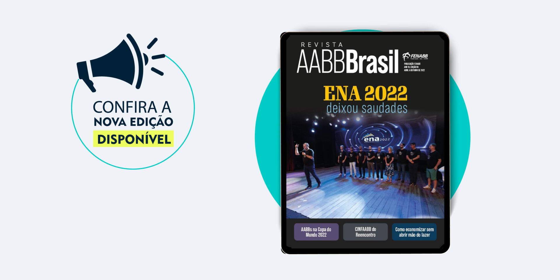 Confira a mais nova edição da Revista AABB Brasil