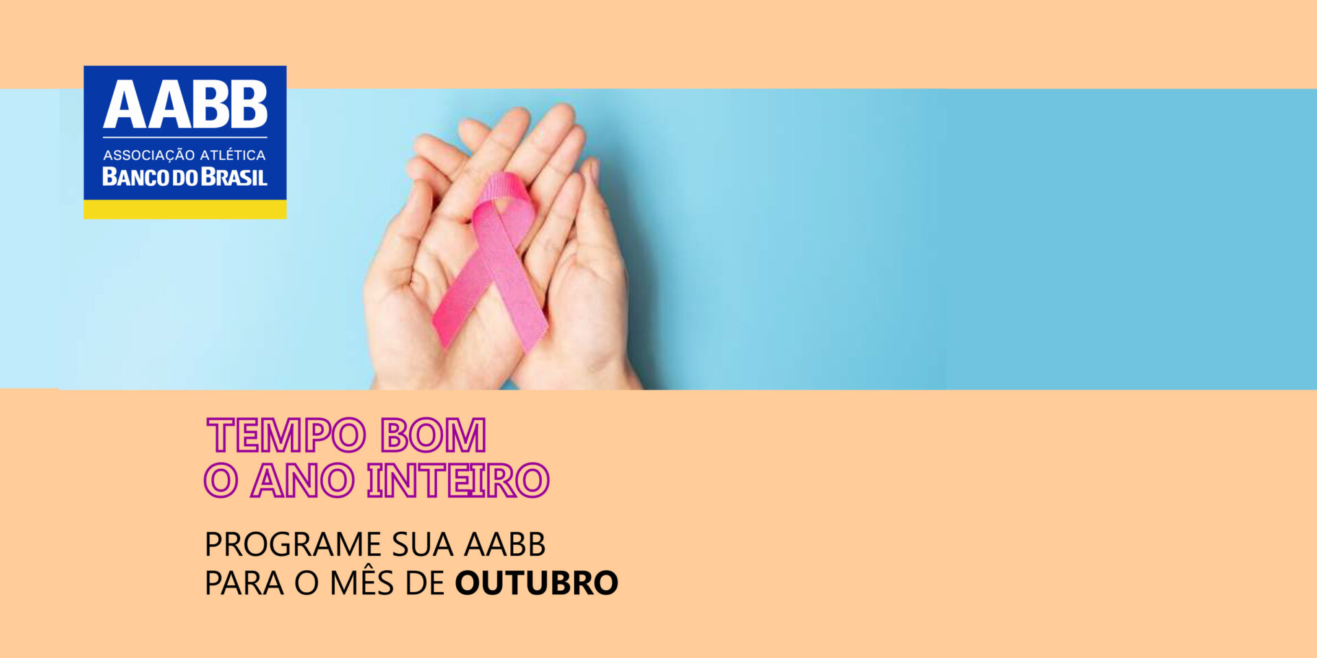 Prepare a sua AABB para o mês de outubro